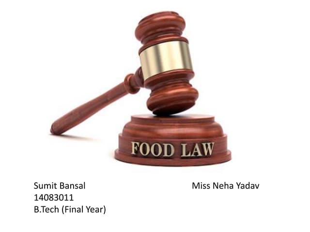 Vanaspati oil Act & weight and measures act.