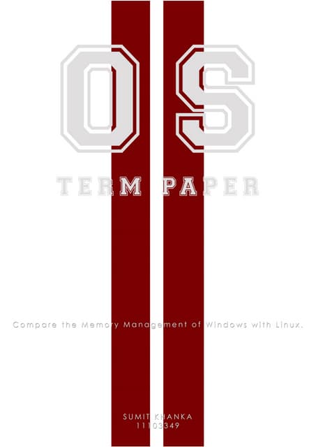 memory management of windows vs linux