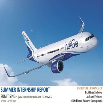 HR - Performance Management | Summer Internship Project