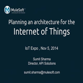 IoT architecture