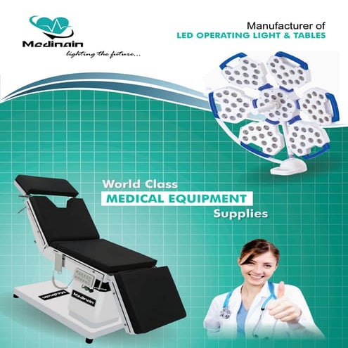 Advanced LED Shadowless Surgical Lights with Integrated HD Camera ...