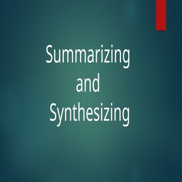 Summarazing.pptx materi kuliah bahasa inggis summarazing untuk pasca sarjana