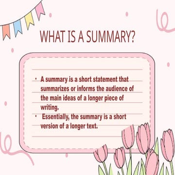 SUMMARY English 7 Quarter 4 week eight.pptx