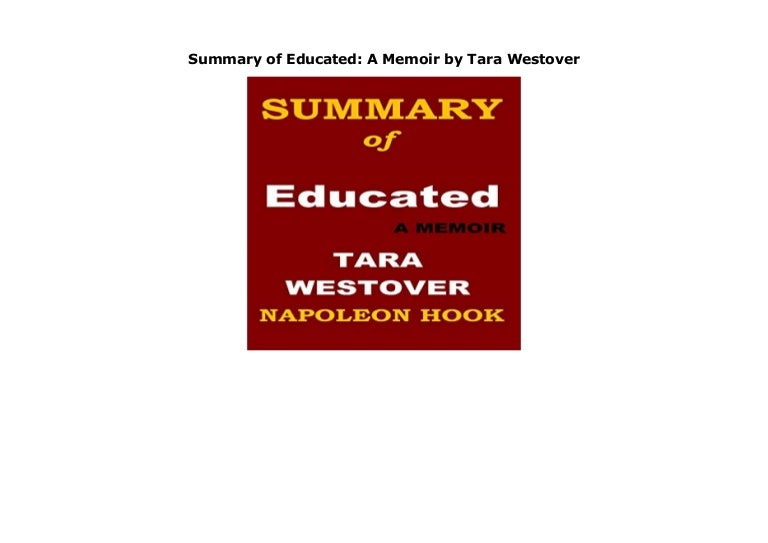 Educated A Memoir Sparknotes