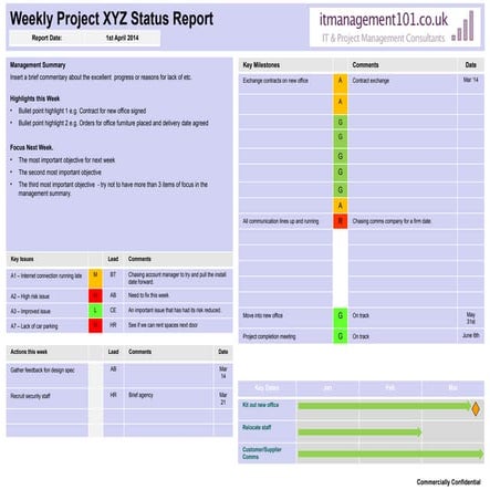 Summary-Report-on-a-page-template for better reporting