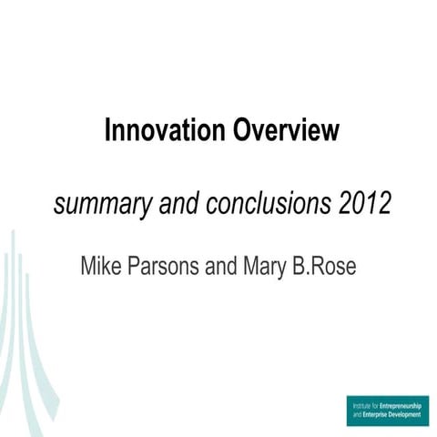 Summaryandconclusions2012 121229100236-phpapp02