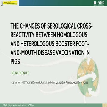 OS20 - The changes of serological cross-reactivity between homologous and het...