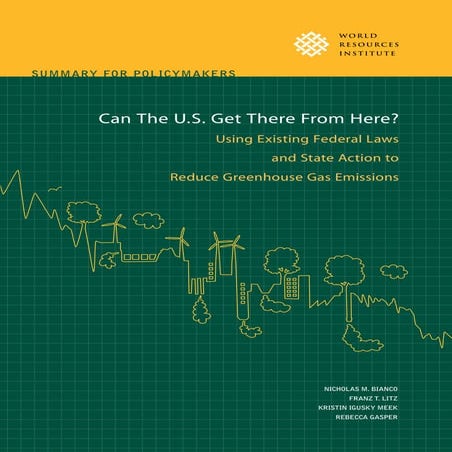 WRI Report: "Can The U.S. Get There From Here?"