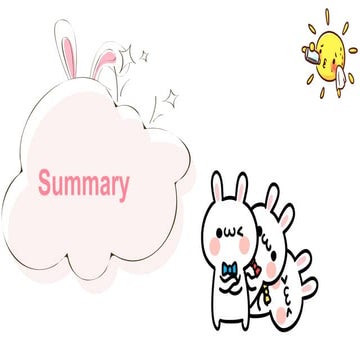 a summary may not change the main idea (main idea) of the original text.