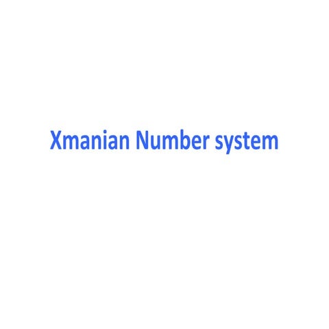 Summary new xmania_counting