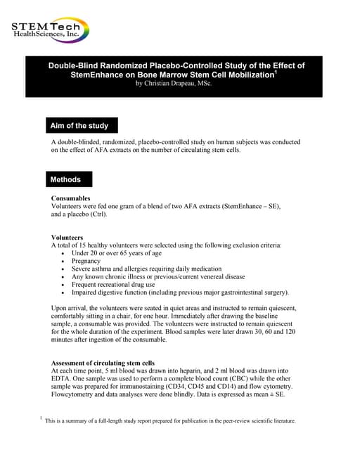 Inc5000 stemtech | PDF
