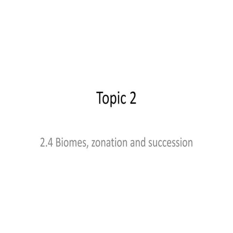 Summary of topic 2.4