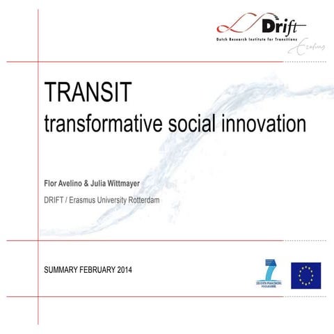 Summary of the TRANSIT Project