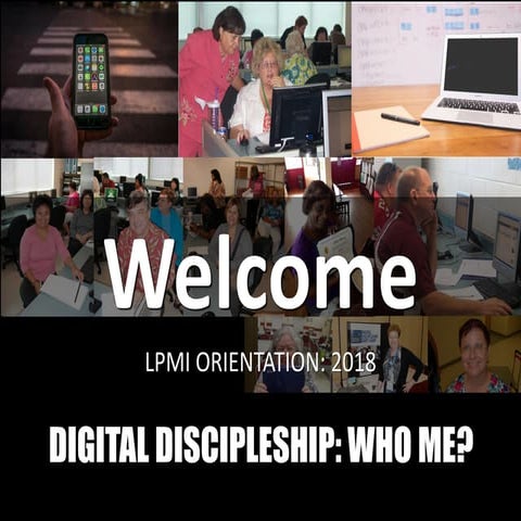 Digital Discipleship: Who Me?