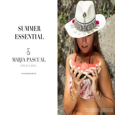 Summer essential de Maria Pascual