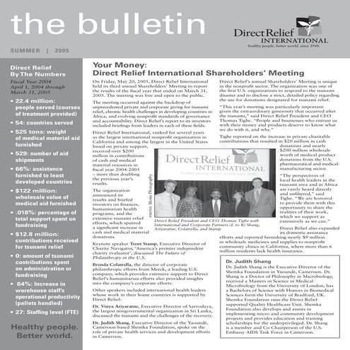 2005 Summer Newsletter