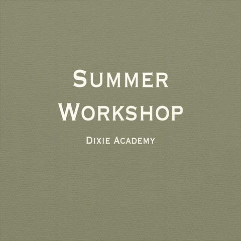 Summer Workshop For Macs Keynote1