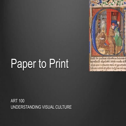 Evolution of Paper | PPTX