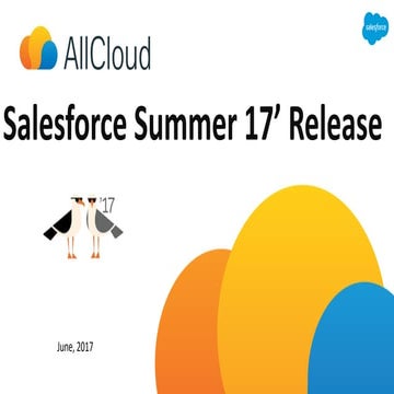 Salesforce Summer 17 Release