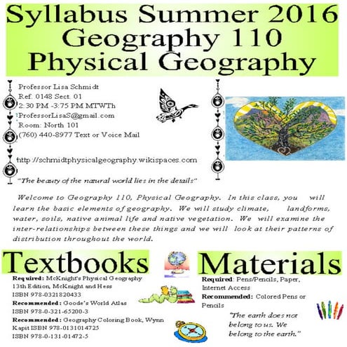 Summer 2016 geog 110 schmidt