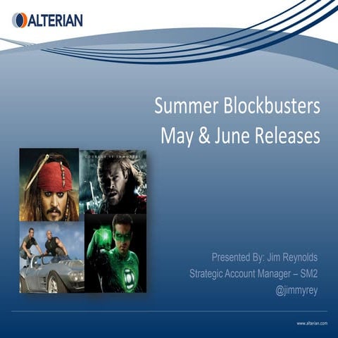 Summer Blockbusters Sizing up the Hottest Movies of the Season