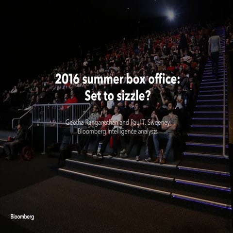 2016 summer box office: Set to sizzle?
