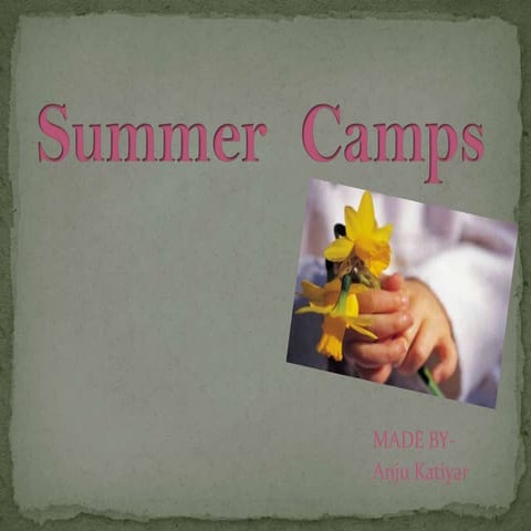 Summer  camps