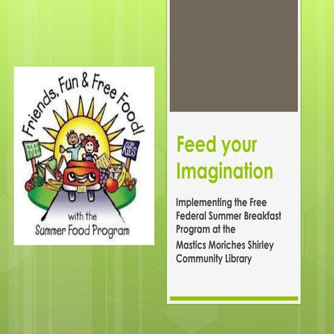 Summer food service presentation 2015