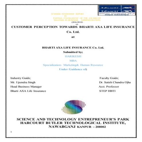 Summer internship report 1