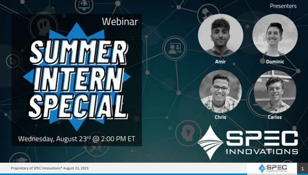 Summer Intern Special