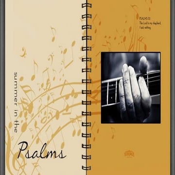 Summer inthepsalms psalm23_6.21.15