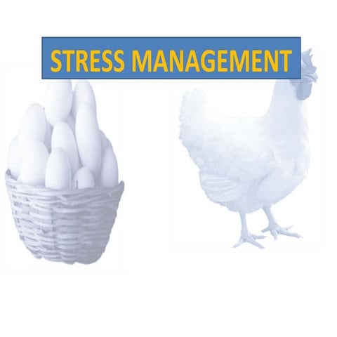 Stress management of poultry