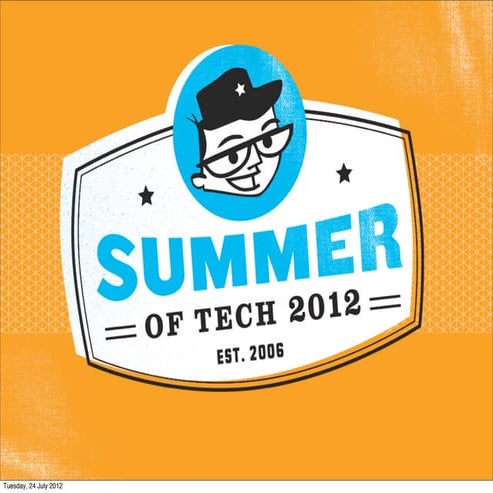 Summer of tech  - Career Seminar 2012