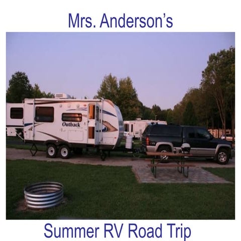 Summer Rv Trip