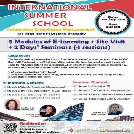 KMIRC Summer School 2016