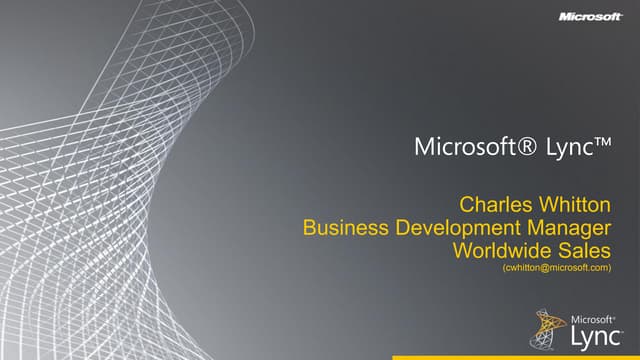 Summerschool unified communications