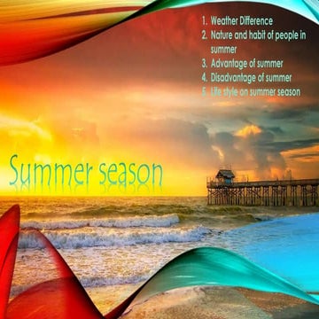 Summer season