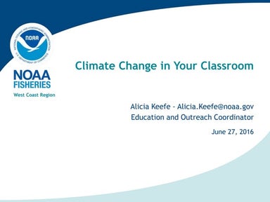 Alicia Keefe- Climate Change 