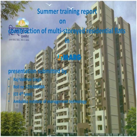 Summer training report