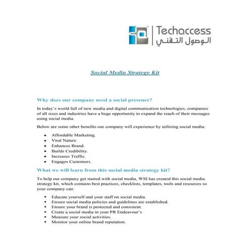 Summery of socail media