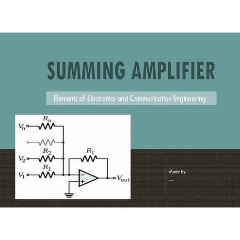 Summing Amplifier.pdf