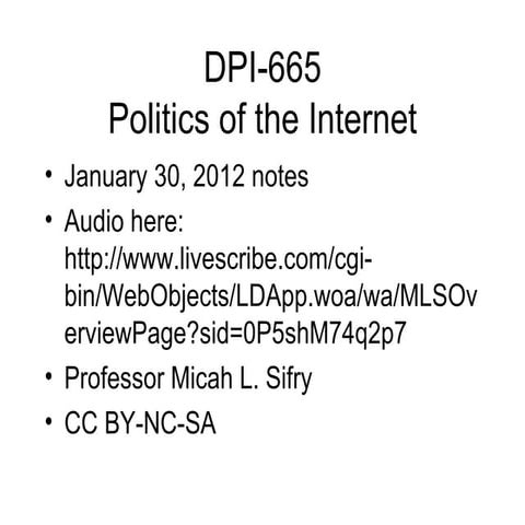 Summing up the early internet