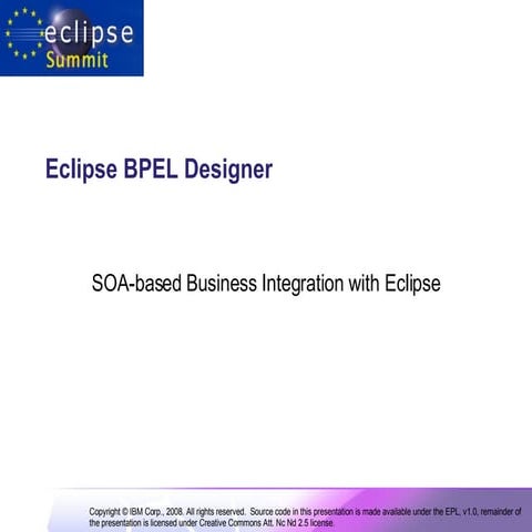 Eclipse BPEL Designer