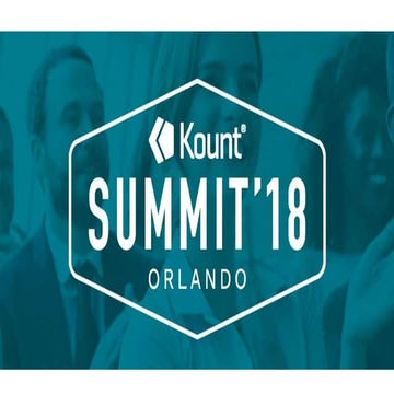 Kount Summit '18 | PPTX