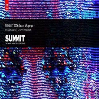 Summit 2016 Wrap-up for eVar7