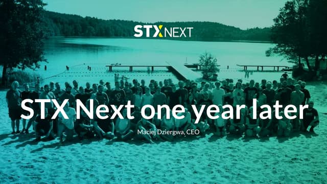 Tech Power Summit 2017 by STX Next