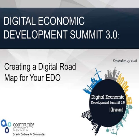 Community Systems Digital Economic Development Summit 3.0