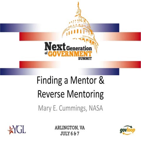 Finding a Mentor & Reverse Mentoring