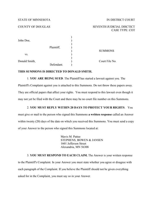 Sample stipulation and order for california | DOC