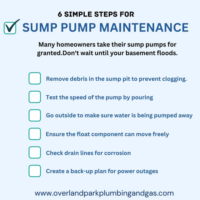 6 Simple Steps For Sump Pump Maintenance PDF